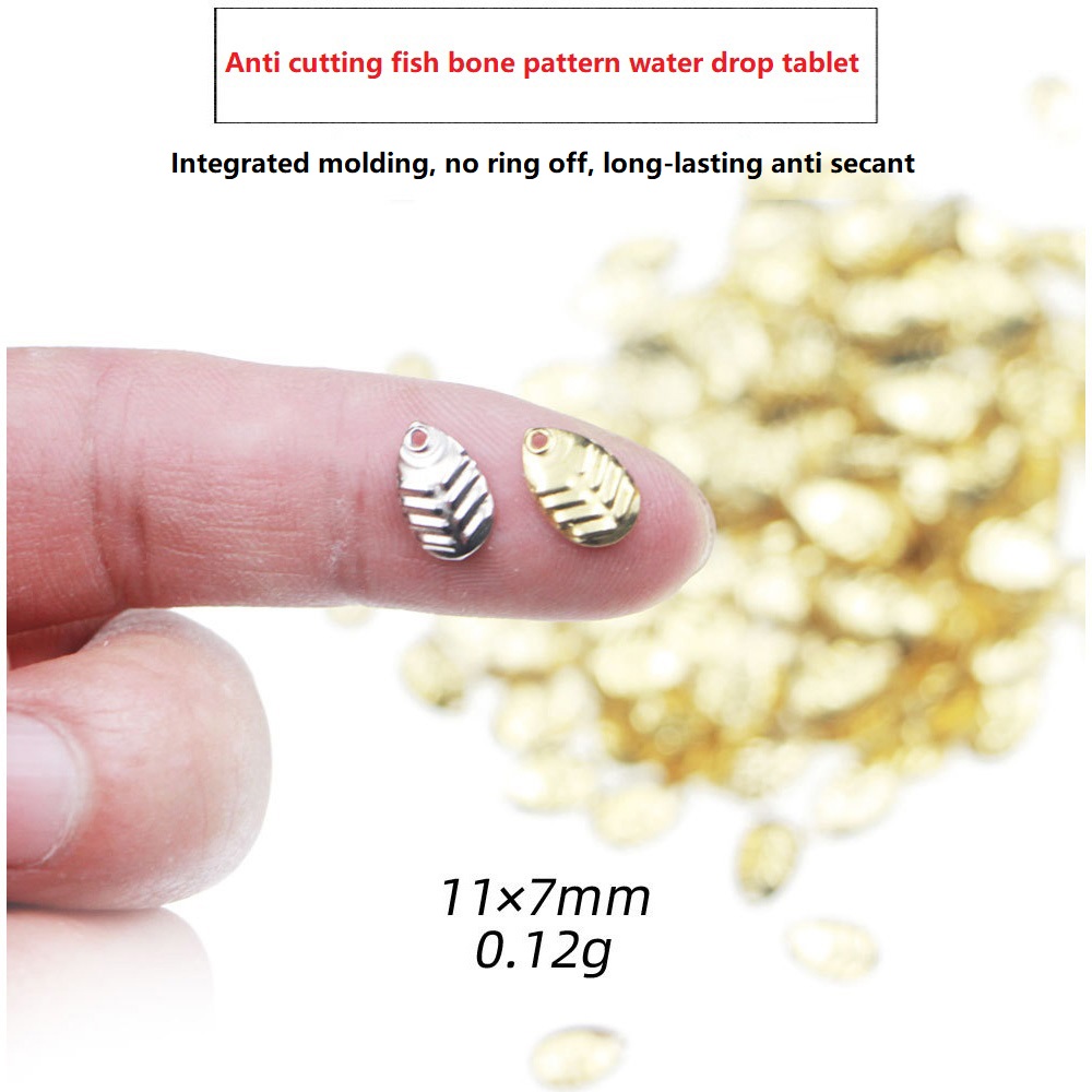 Monofilament Line - 50 stks/partij DIY Vissen Spinner Pailletten
