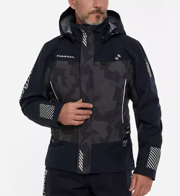 Monofilament Line - Visjas Outdoor Windbreaker Wandeljas Regenjas Heren