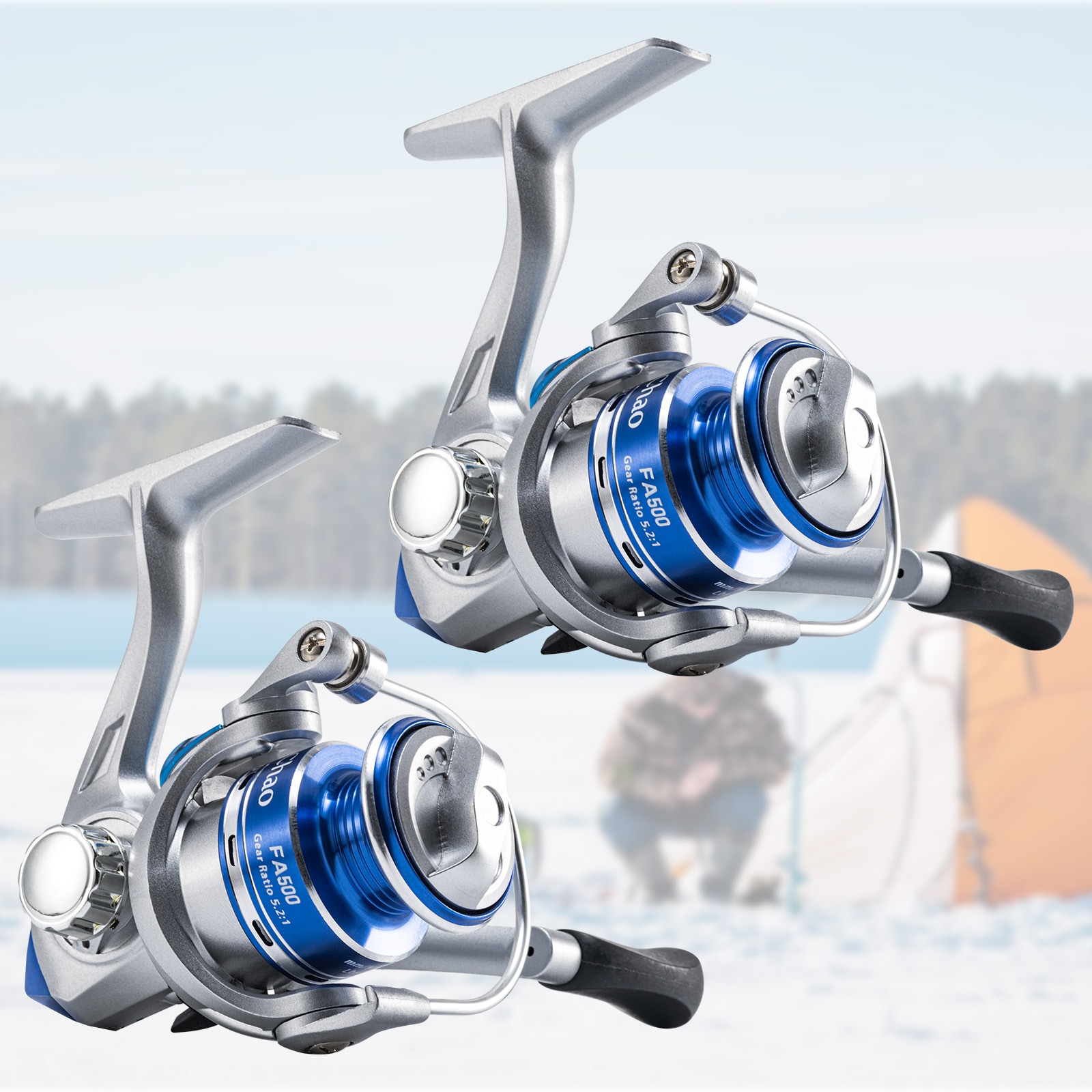 Goture Nieuwe Ijsvismolens Win - Ice Fishing Line recensie en prijs