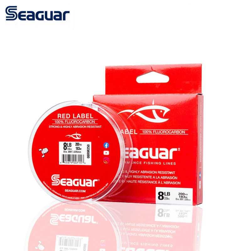 SEAGUAR Red Label 160M/183M 10 - Fluorocarbon Line recensie en prijs