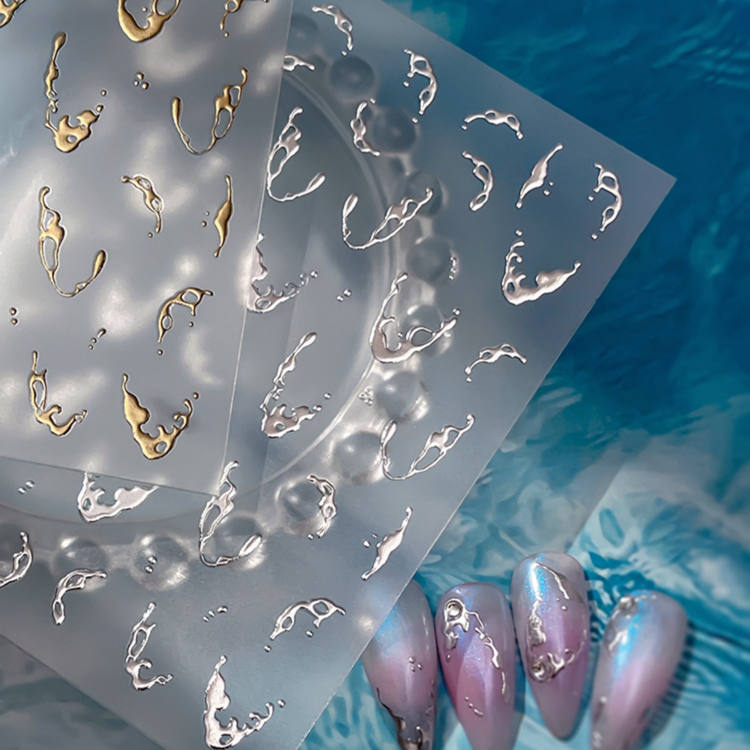 Gouden Folie Water Splash 5D N - Freshwater Line recensie en prijs