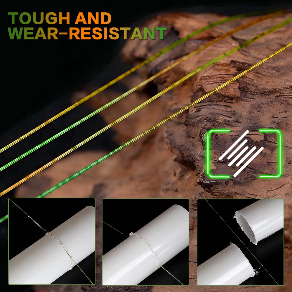ZUKIBO 3D Speckle Lijn Geel Vi - Fluorocarbon Line recensie en prijs
